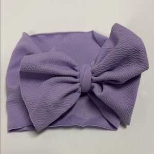 Purple Kids Bow Headband